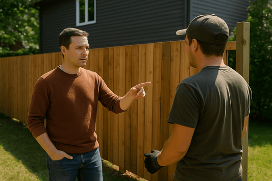 Pourquoi devrais-je être présent pour l'installation de ma clôture ?
